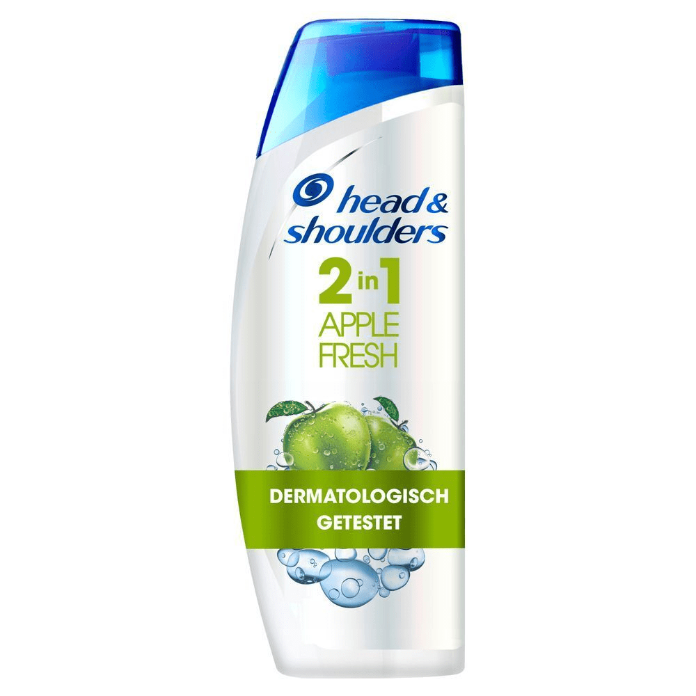 Bild: head & shoulders Apple Fresh 2-in-1 Anti-Schuppen Shampoo 