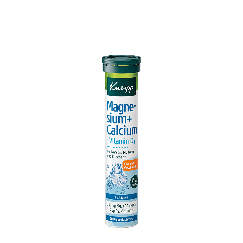 Bild: Kneipp Brausetabletten Magnesium + Calcium + Vitamin D3 