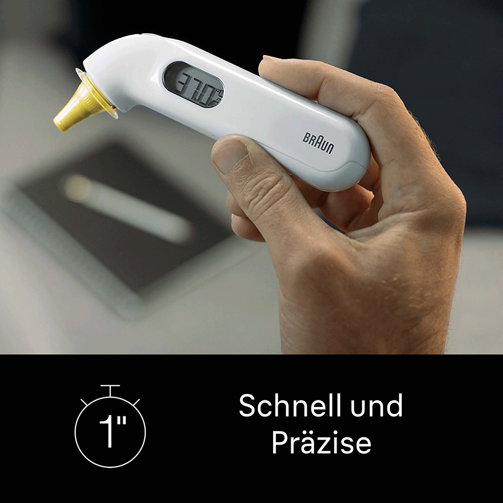 Bild: Braun ThermoScan® 3 Ohrthermometer IRT3030 