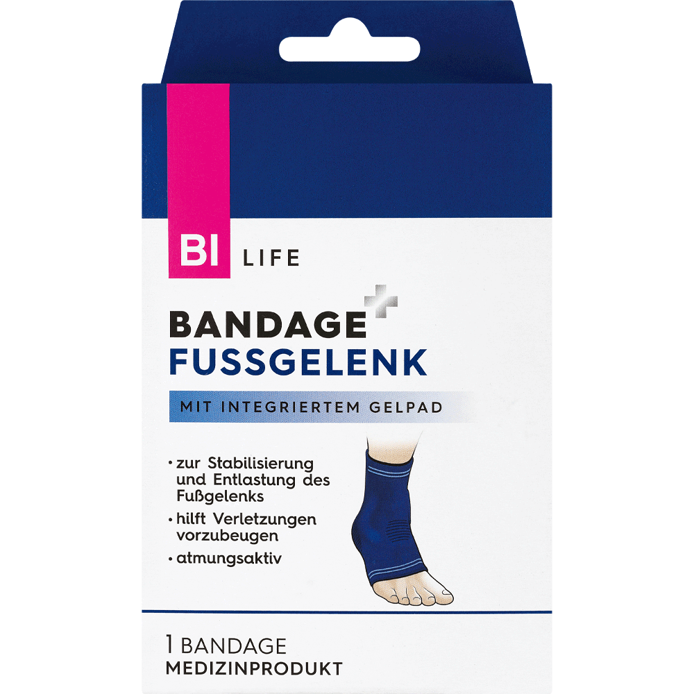 Bild: BI LIFE Bandage Fußgelenk 