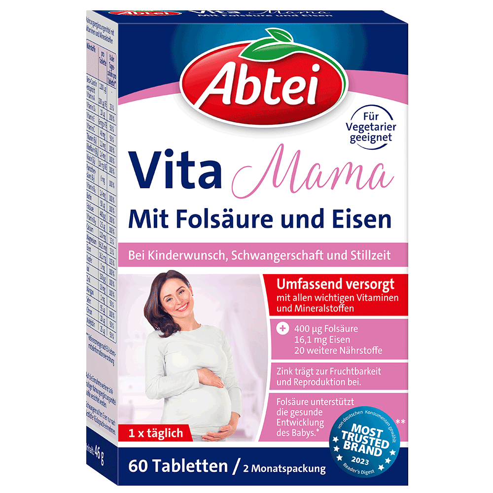 Bild: Abtei Vita Mama Mit Folsäure und Eisen 