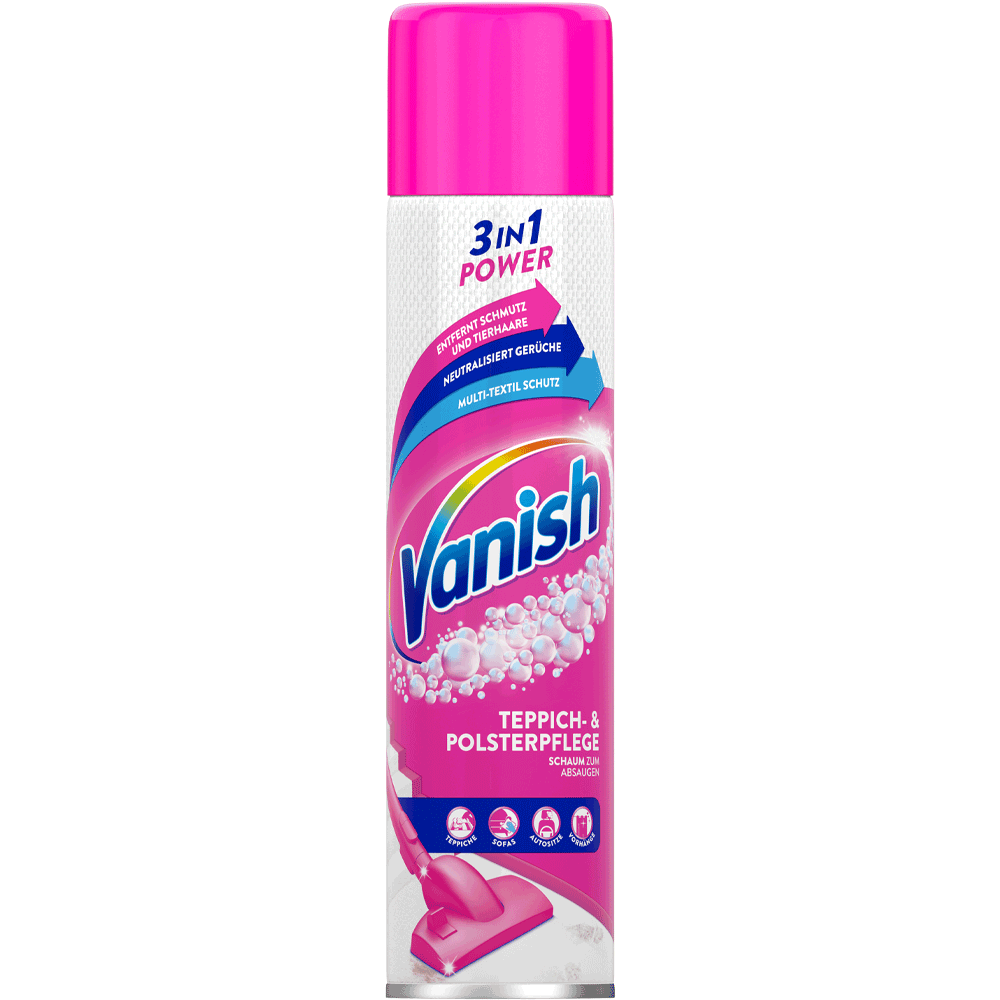 Bild: Vanish 3in1 Teppich- & Polsterpflege 