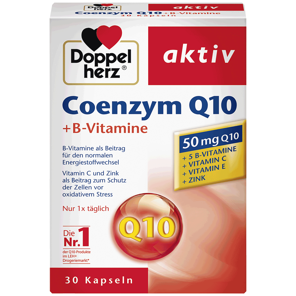 Bild: DOPPELHERZ Coenzym Q10 + B-Vitamine 