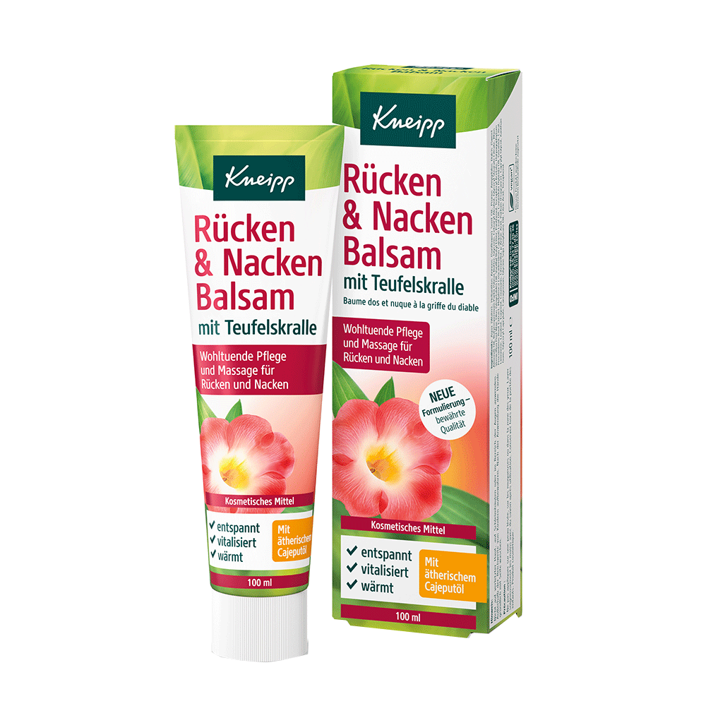 Bild: Kneipp Rücken & Nacken Balsam Teufelskralle 