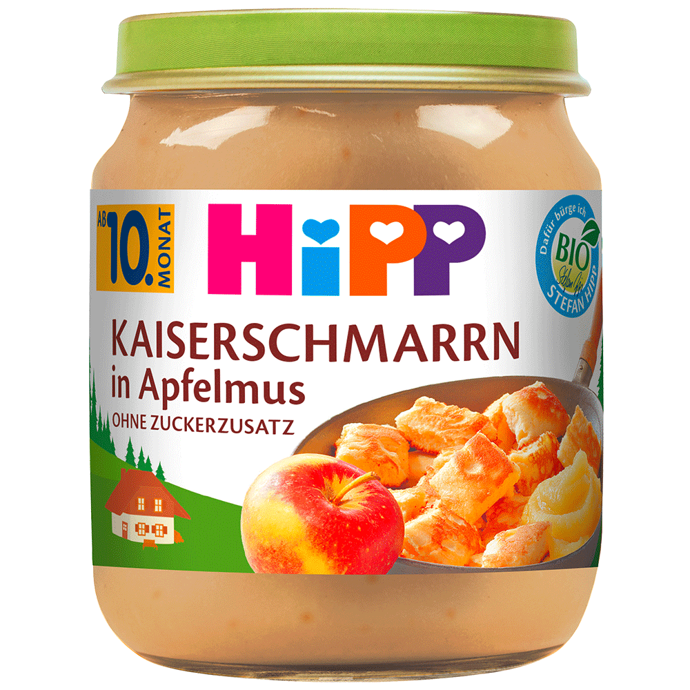 Bild: HiPP Kaiserschmarrn mit Apfelmus 