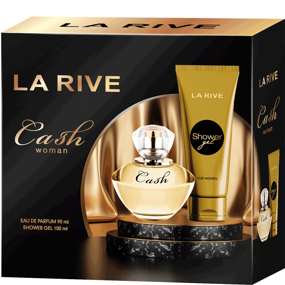 Bild: LA RIVE Cash Woman Geschenkset Eau de Parfum 90 ml + Duschgel 100 ml 