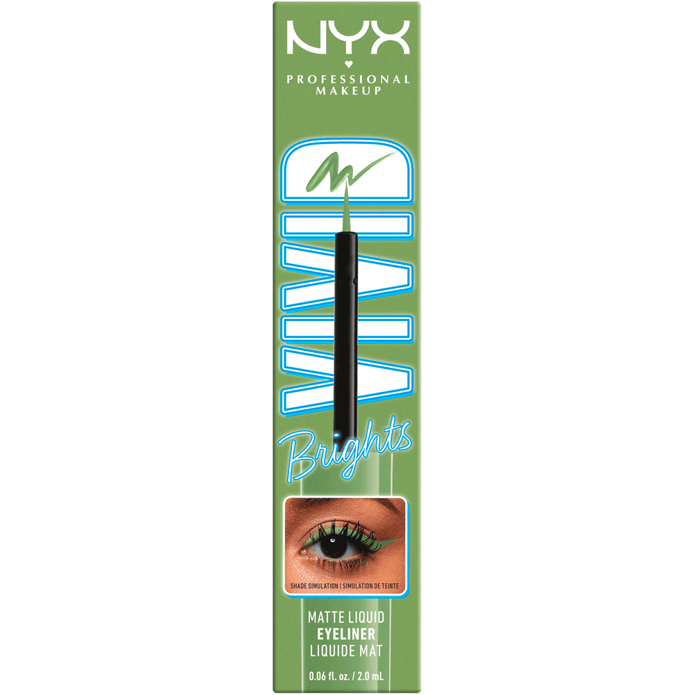 Bild: NYX Professional Make-up Vivid Bright Liquid Liner ghosted green