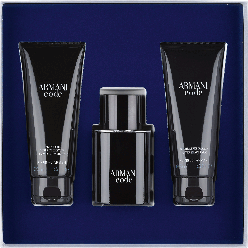 Bild: Giorgio Armani Code Geschenkset Eau de Toilette 50ml + Duschgel 75 ml + After Shave Balm 75 ml 