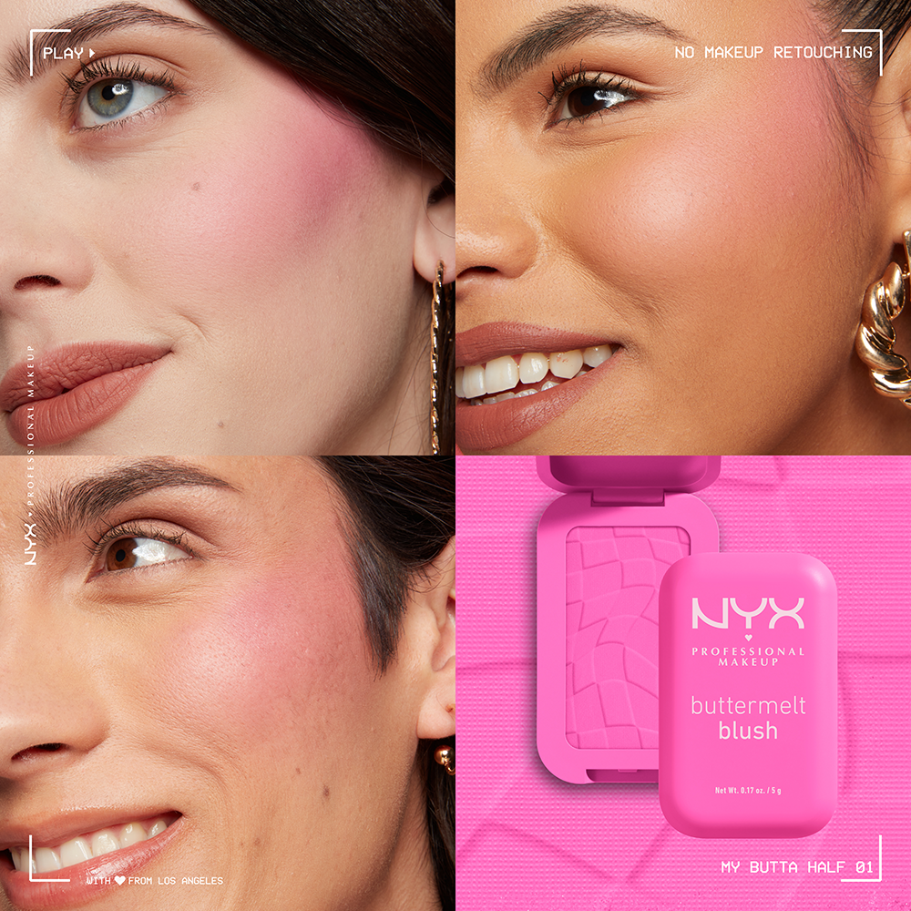 Bild: NYX Professional Make-up Buttermelt Blush My Butta Half