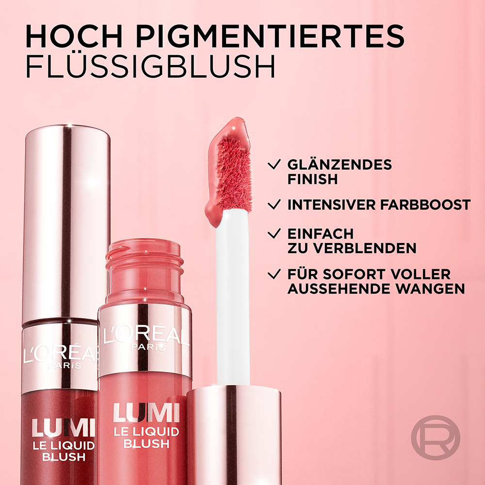 Bild: L'ORÉAL PARIS Lumi Le Liquid Blush Glowy Worth It Medium