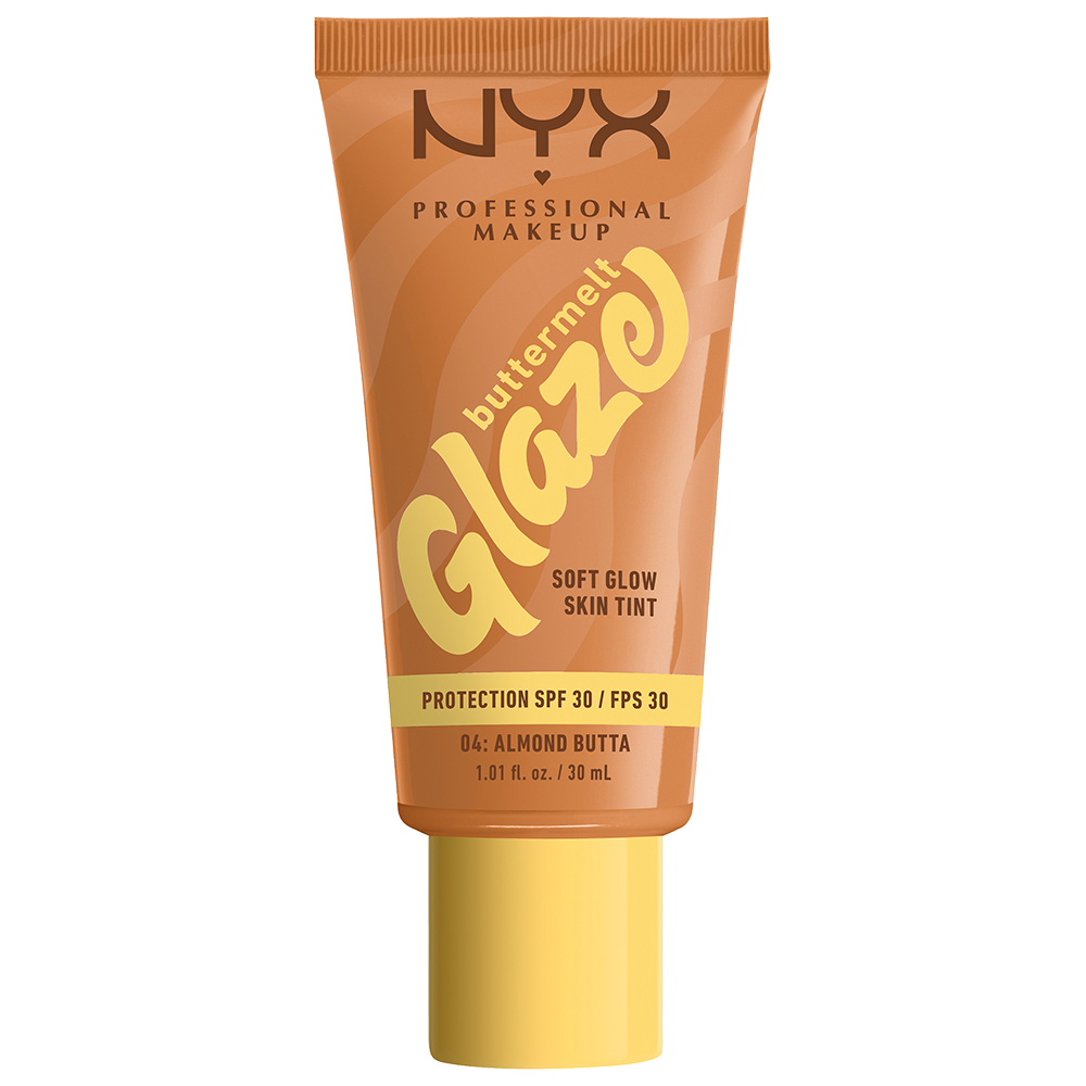 Bild: NYX Professional Make-up Buttermelt Glaze Foundation LSF 30 Almond Butta