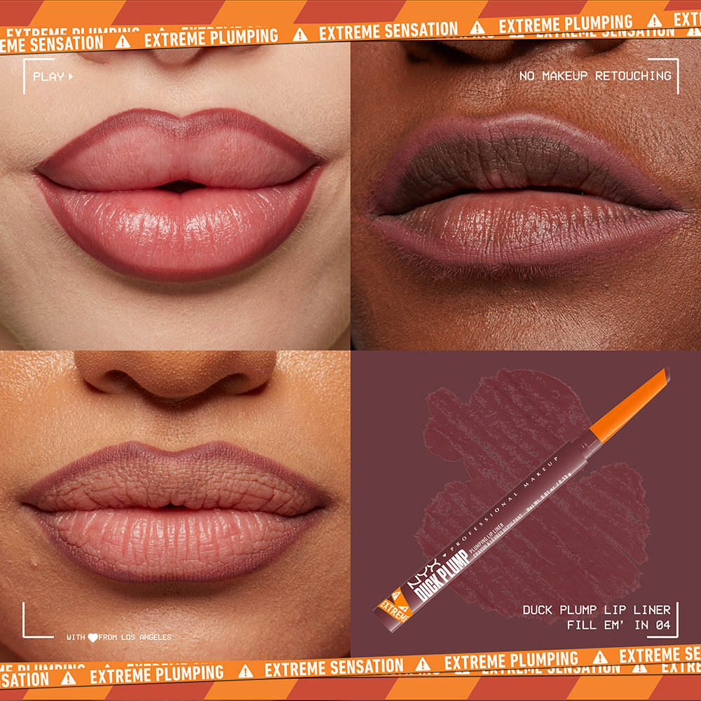 Bild: NYX Professional Make-up Duck Plump Plumping Lip Liner Fill Em" In