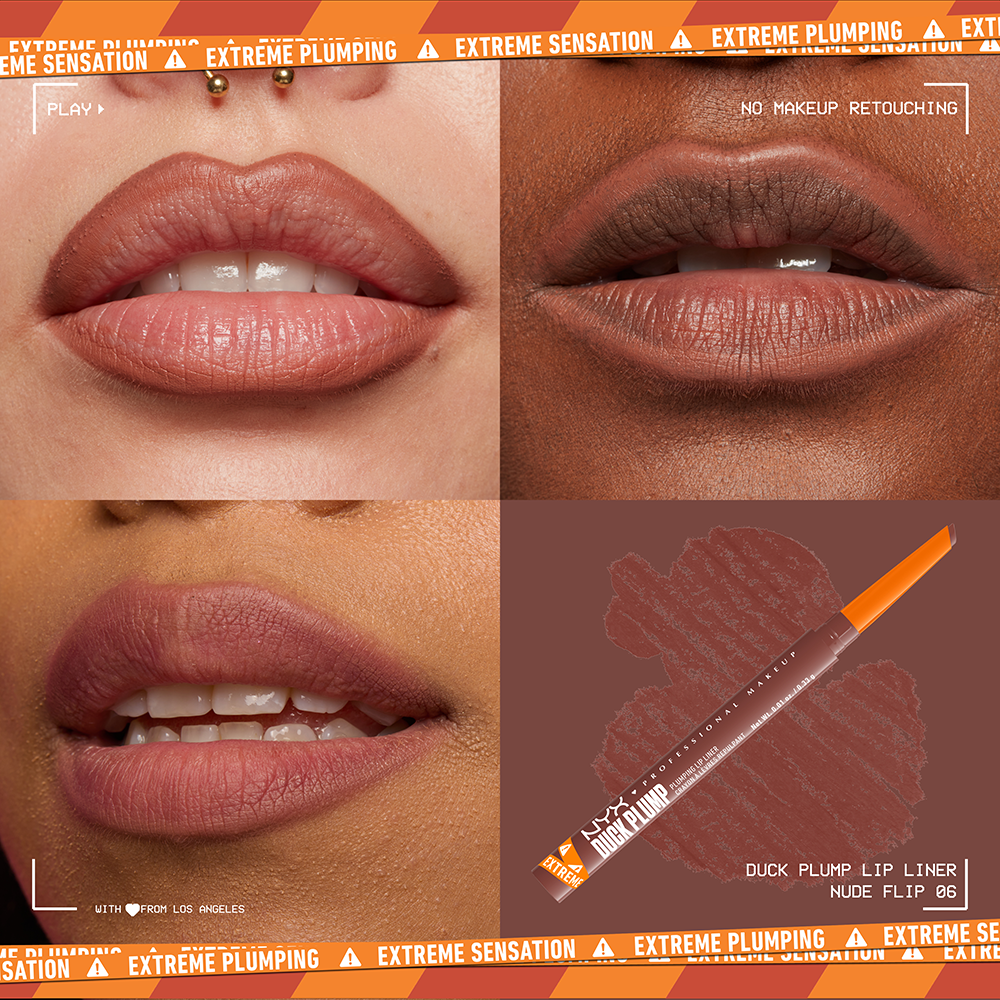 Bild: NYX Professional Make-up Duck Plump Plumping Lip Liner Nude Flip