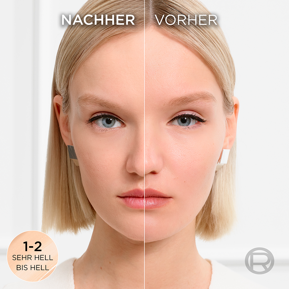 Bild: L'ORÉAL PARIS True Match Aufpolsterndes Getöntes Serum 1-2