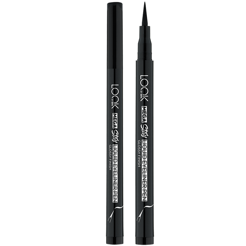 Bild: LOOK BY BIPA Mega Stay Liquid Eyeliner Pen deep black