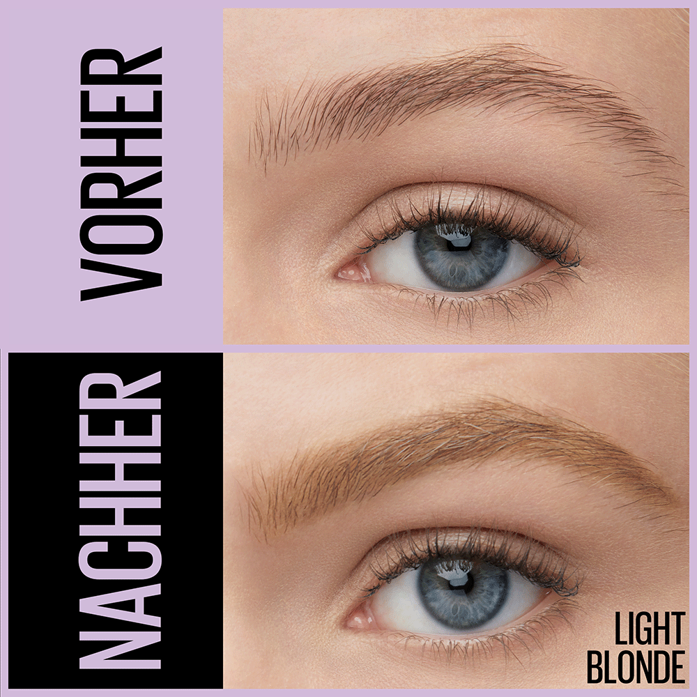 Bild: MAYBELLINE Express Brow Satin Duo Augenbrauenstift und -puder light blonde